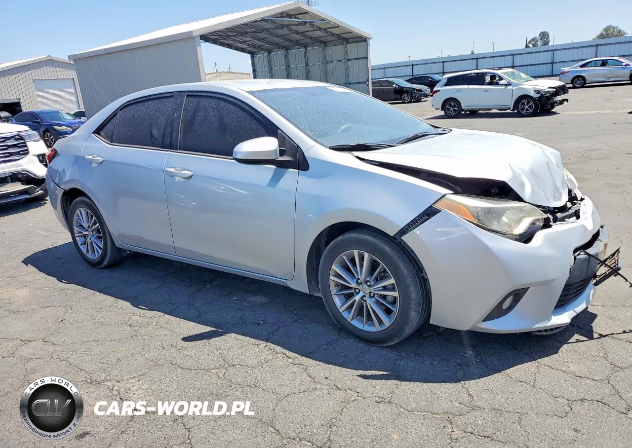 2014 Toyota Corolla Le Plus VIN:5YFBURHEXEP151765 - 4
