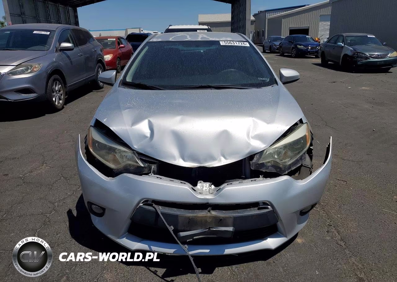 2014 Toyota Corolla Le Plus VIN:5YFBURHEXEP151765 - 5