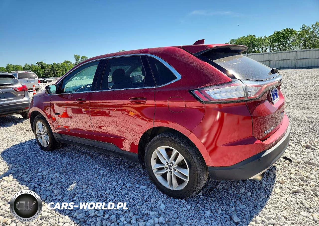 2015 Ford Edge Sel VIN:2FMTK4J90FBC19670 - 2