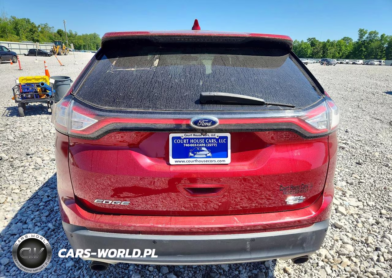 2015 Ford Edge Sel VIN:2FMTK4J90FBC19670 - 6