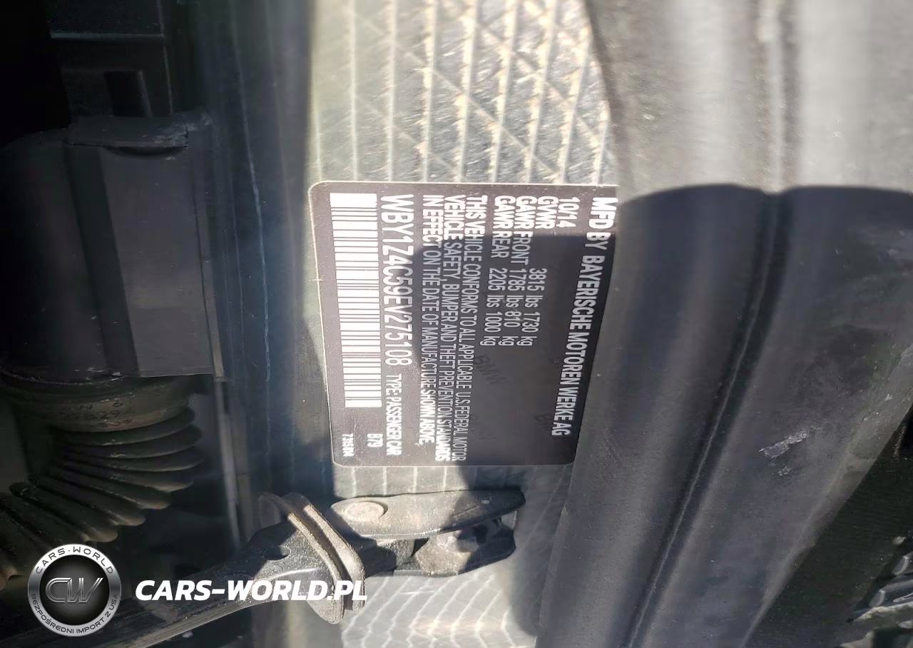 2014 BMW I3 Rex VIN:WBY1Z4C59EV275108 - 12
