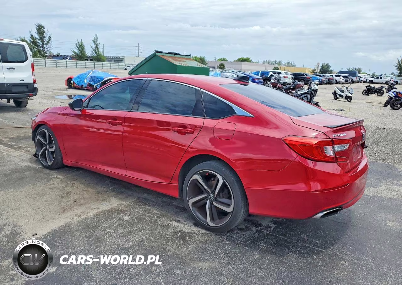 2021 Honda Accord Sport Se VIN:1HGCV1F46MA058081 - 2