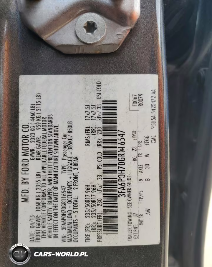 2016 Ford Fusion Se VIN:3FA6P0H70GR116547 - 12