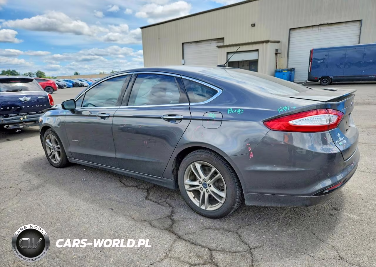 2016 Ford Fusion Titanium Phev VIN:3FA6P0SU1GR196620 - 2