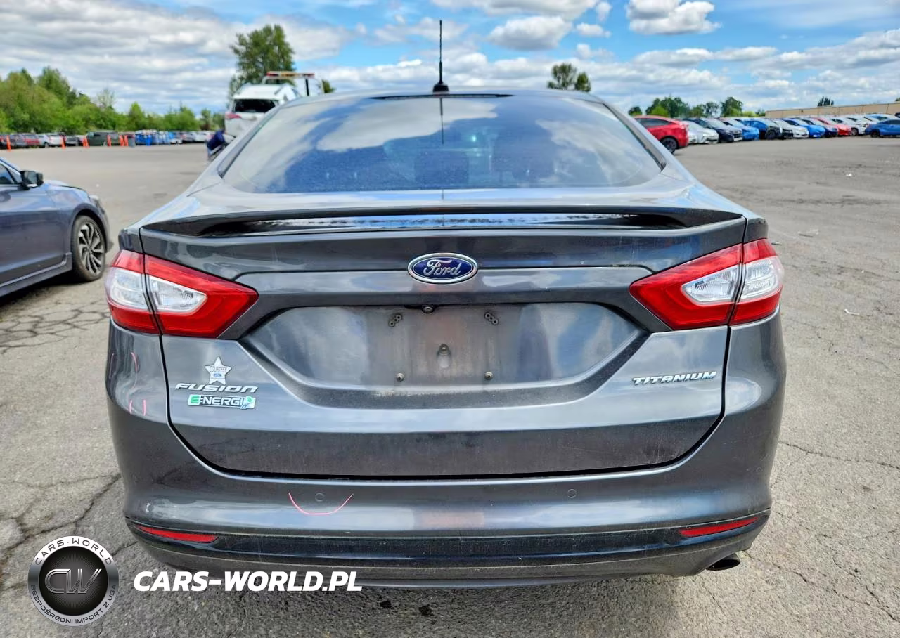 2016 Ford Fusion Titanium Phev VIN:3FA6P0SU1GR196620 - 6