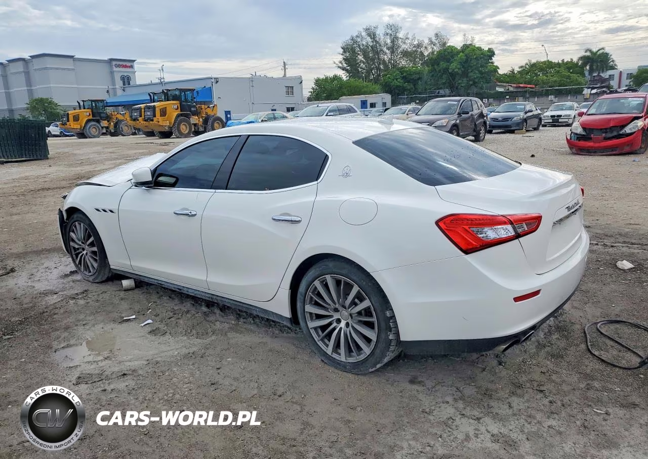2014 Maserati Ghibli VIN:ZAM57XSA2E1103580 - 2