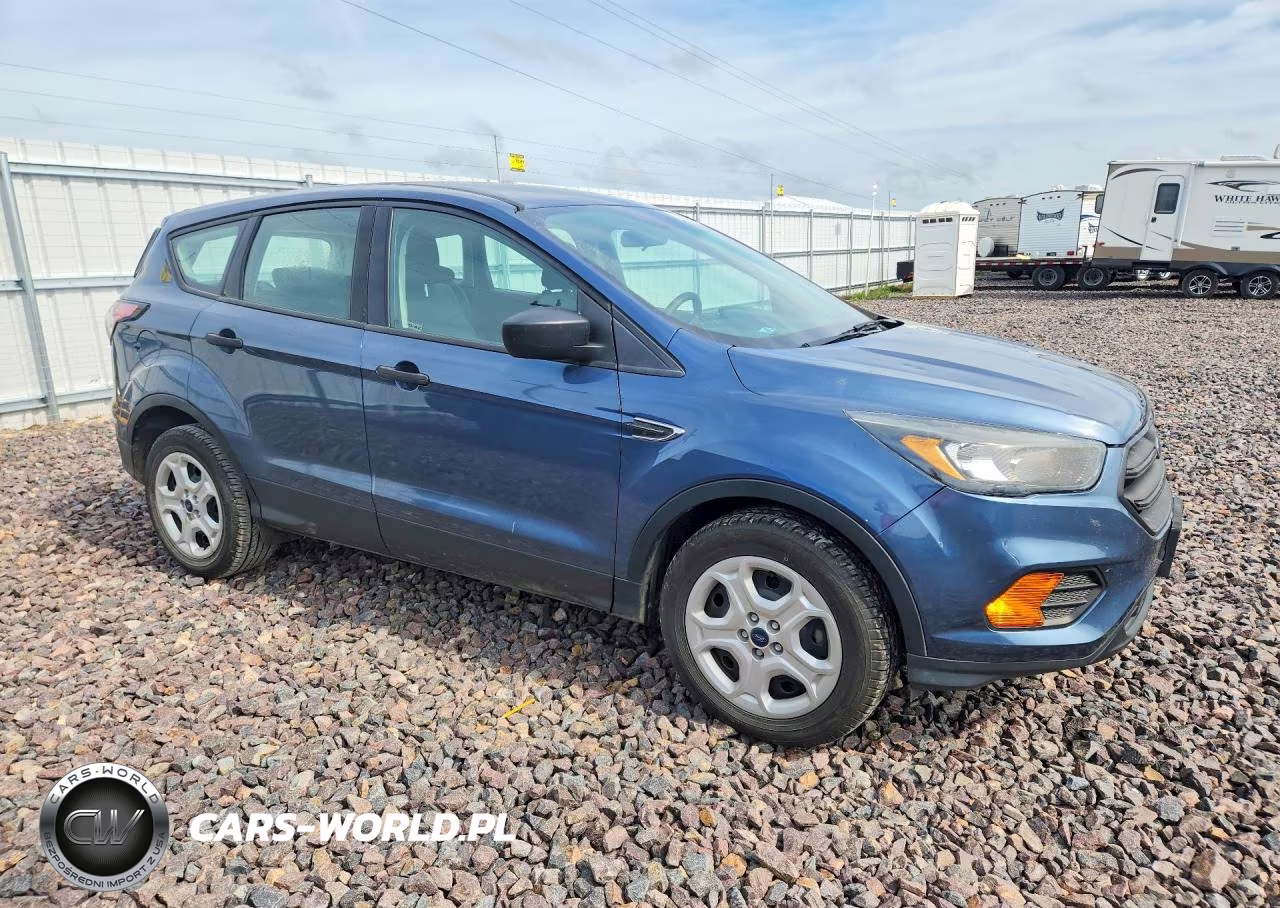 2018 Ford Escape S VIN:1FMCU0F78JUA30925 - 4