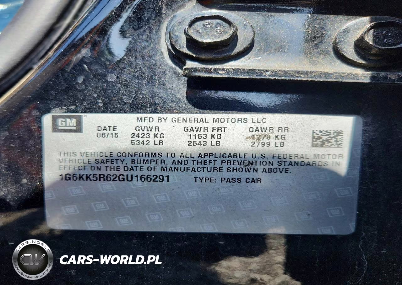 2016 Cadillac Ct6 Platinum VIN:1G6KK5R62GU166291 - 12