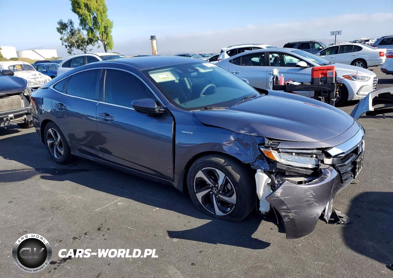 2022 Honda Insight Ex VIN:19XZE4F50NE009556 - 4