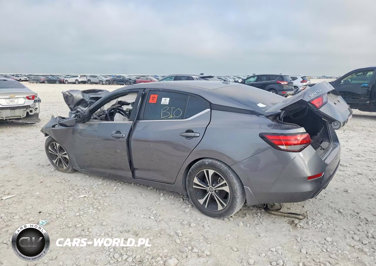 2021 Nissan Sentra Sv VIN:3N1AB8CV0MY257291 - 2