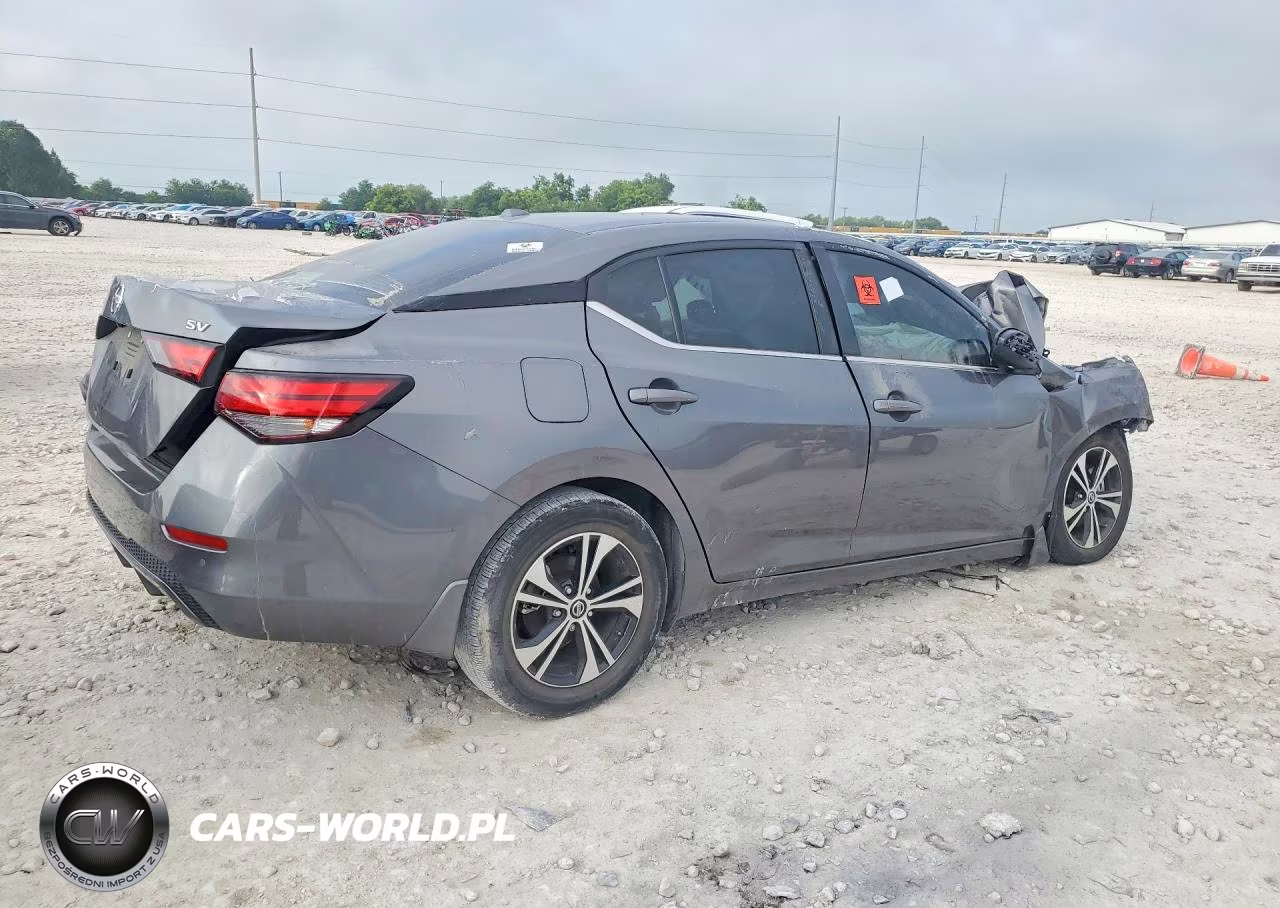 2021 Nissan Sentra Sv VIN:3N1AB8CV0MY257291 - 3