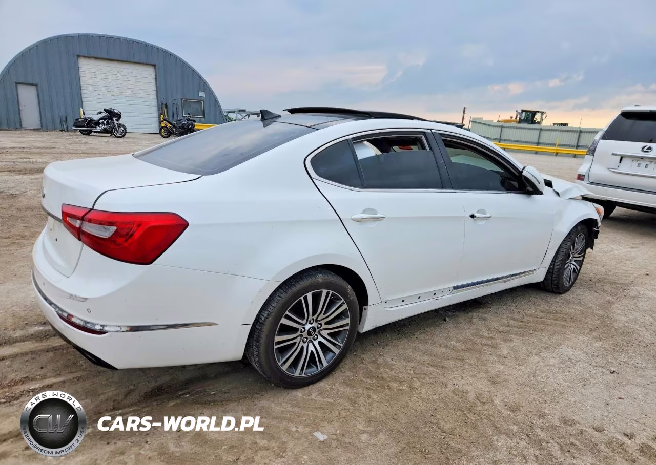 2014 Kia Cadenza VIN:KNALN4D76E5123869 - 3