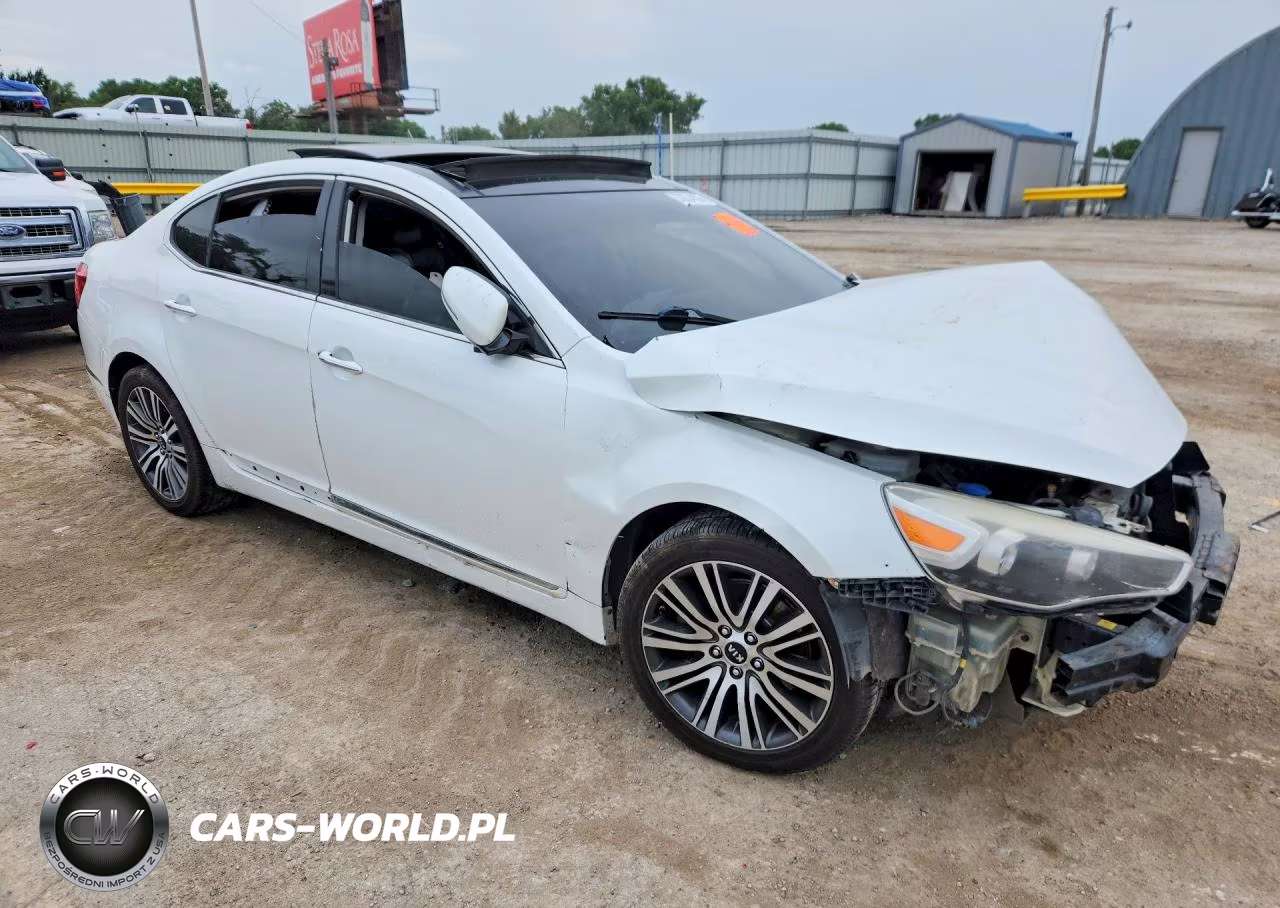 2014 Kia Cadenza VIN:KNALN4D76E5123869 - 4