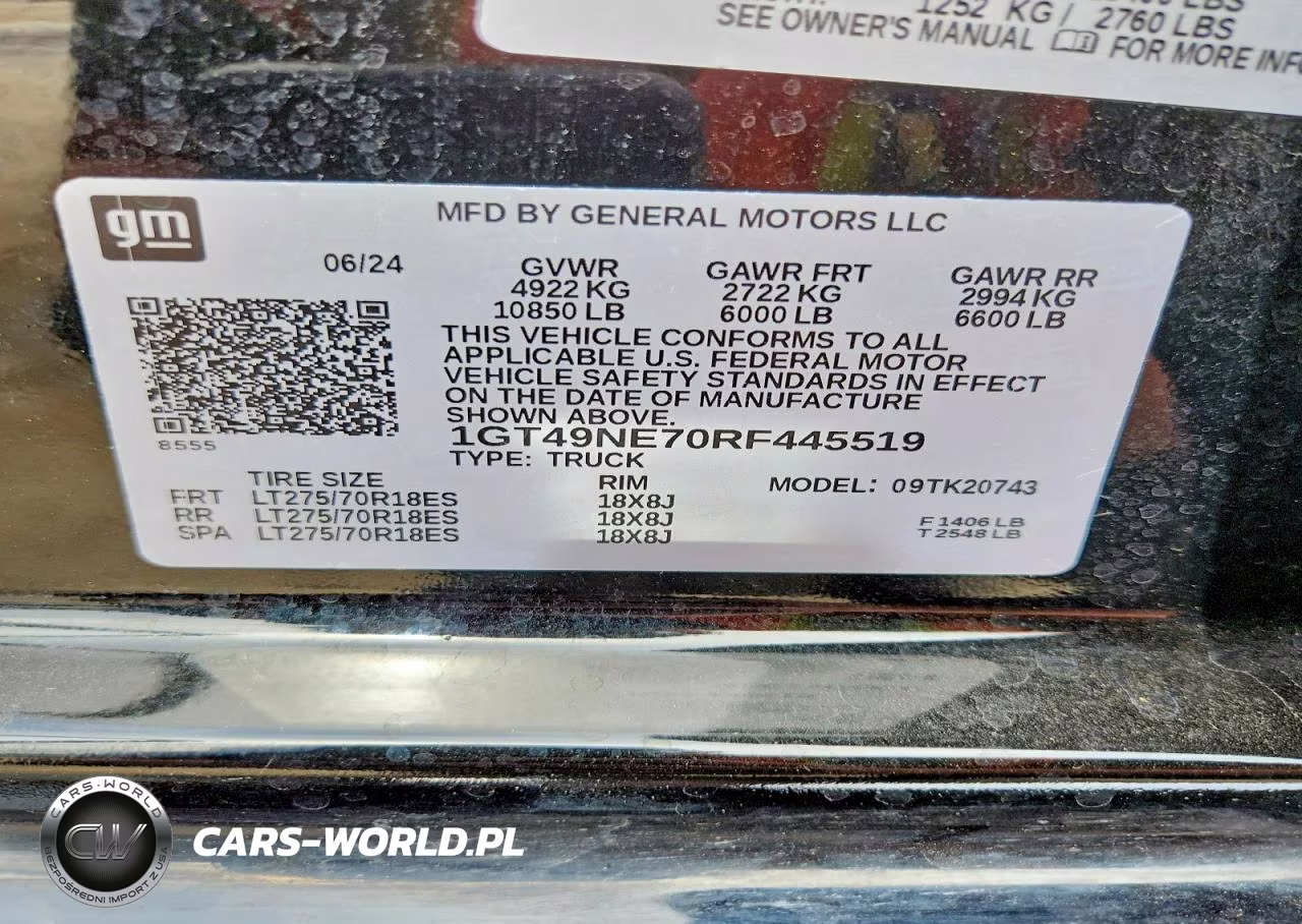 2024 GMC Sierra K2500 Slt VIN:1GT49NE70RF445519 - 13