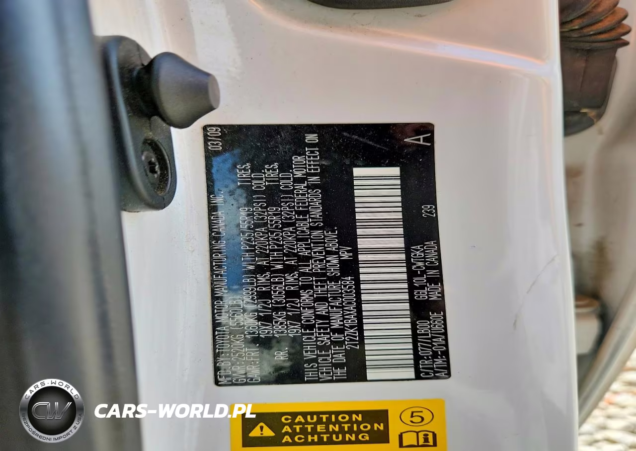 2010 Lexus Rx 350 VIN:2T2ZK1BAXAC003584 - 13