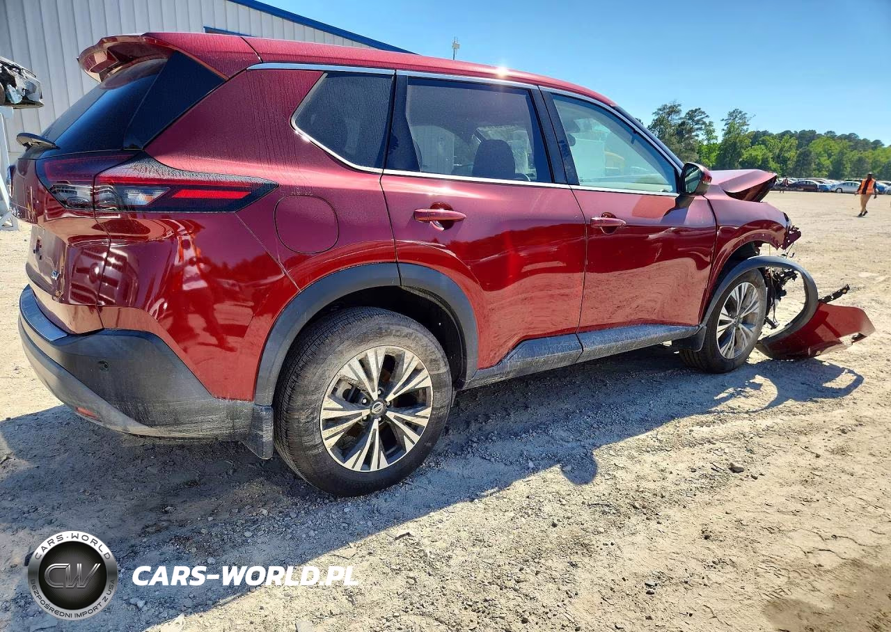 2021 Nissan Rogue Sv Fwd VIN:5N1AT3BA3MC821712 - 3