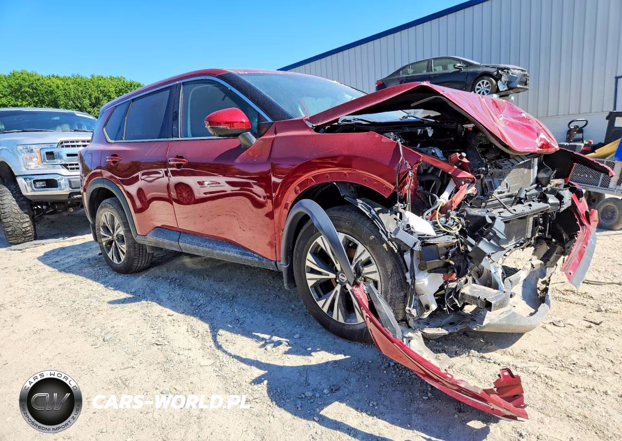 2021 Nissan Rogue Sv Fwd VIN:5N1AT3BA3MC821712 - 4