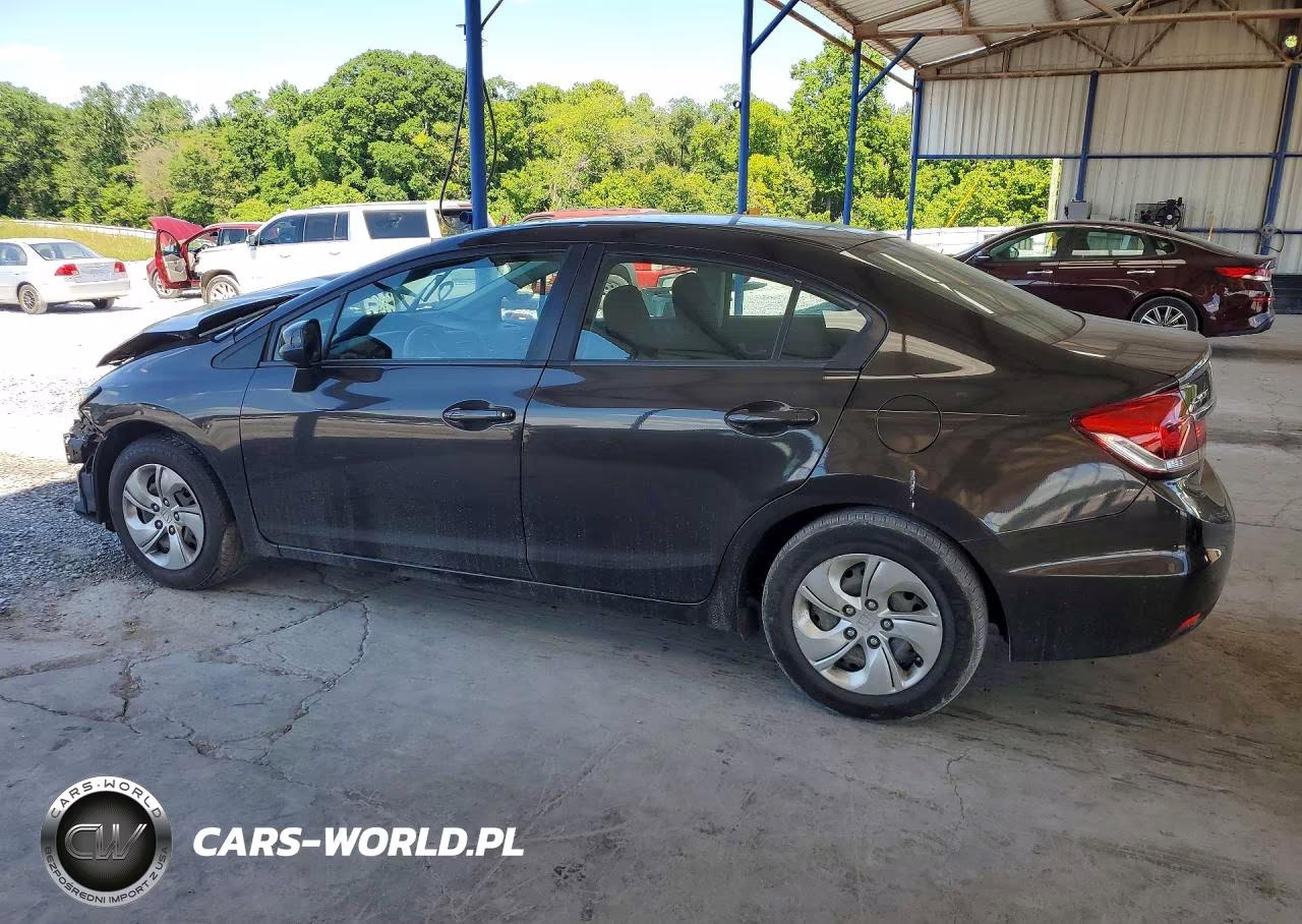 2013 Honda Civic Lx VIN:2HGFB2F55DH535413 - 2