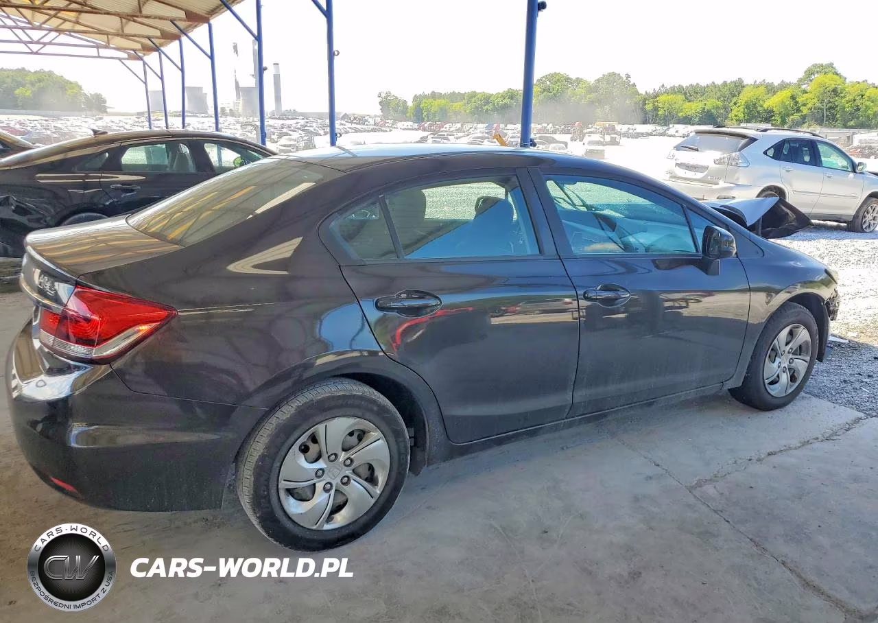2013 Honda Civic Lx VIN:2HGFB2F55DH535413 - 3