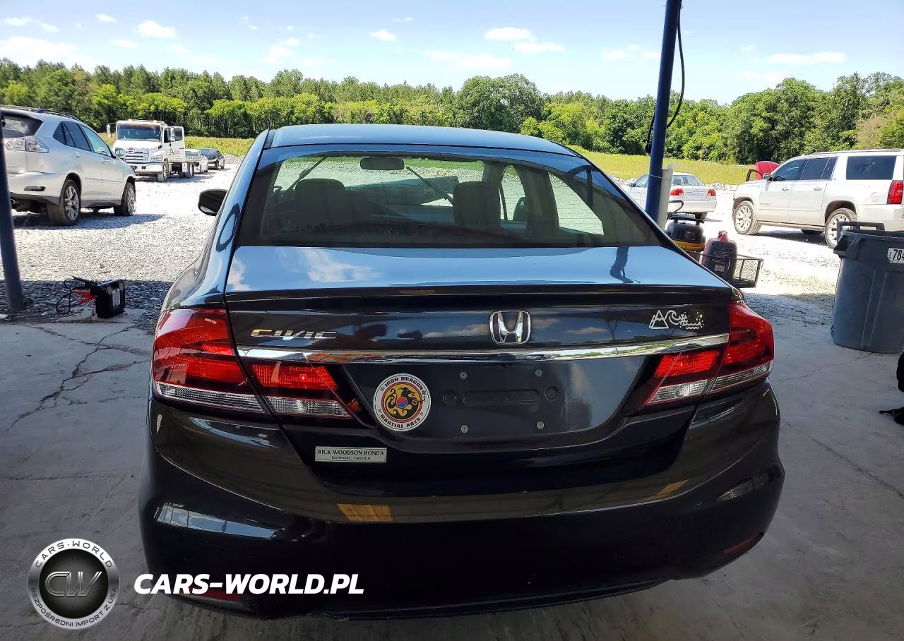 2013 Honda Civic Lx VIN:2HGFB2F55DH535413 - 6