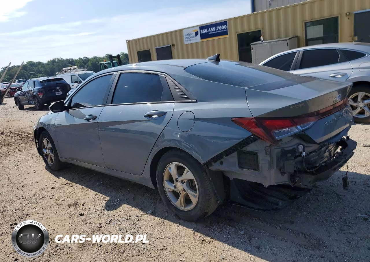 2021 Hyundai Elantra Se VIN:KMHLL4AGXMU213698 - 2