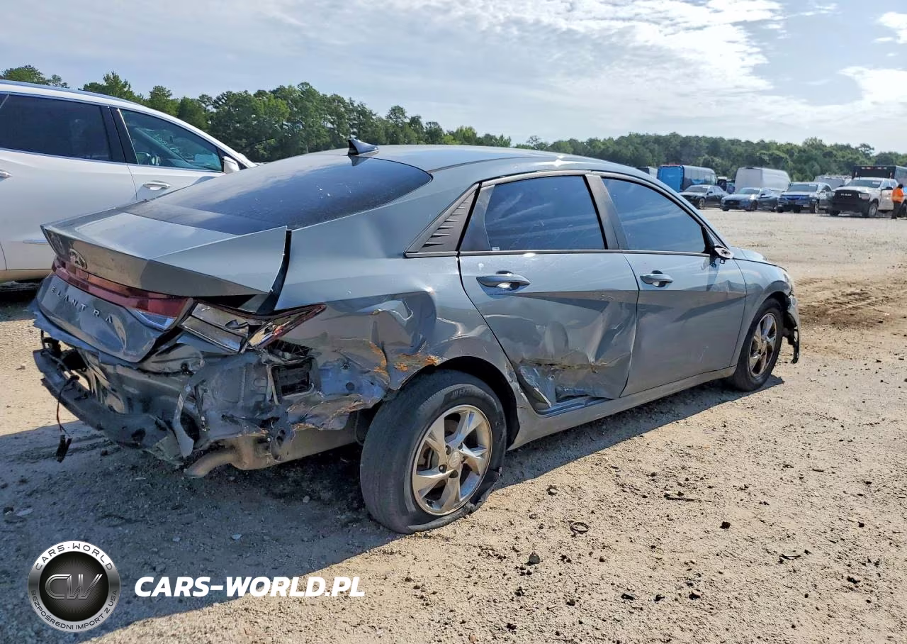 2021 Hyundai Elantra Se VIN:KMHLL4AGXMU213698 - 3