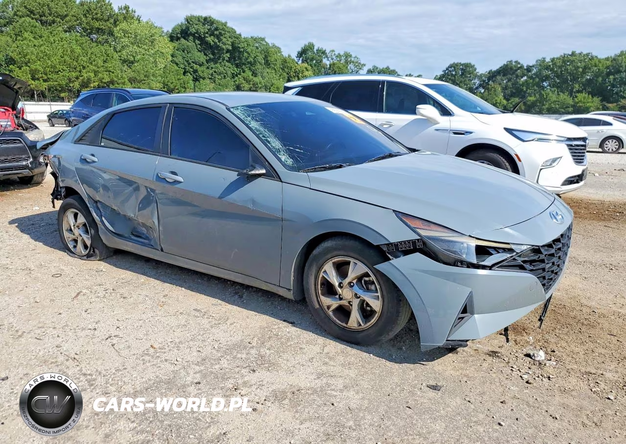 2021 Hyundai Elantra Se VIN:KMHLL4AGXMU213698 - 4
