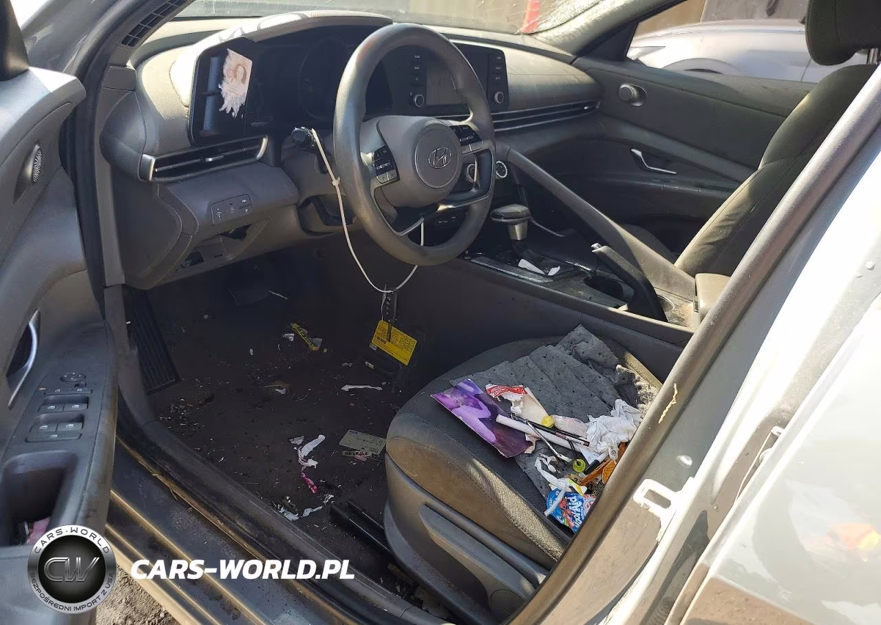 2021 Hyundai Elantra Se VIN:KMHLL4AGXMU213698 - 8