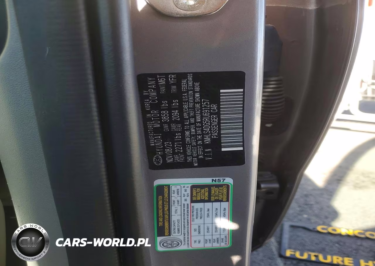 2024 Hyundai Elantra Sel VIN:KMHLS4DG5RU691257 - 12