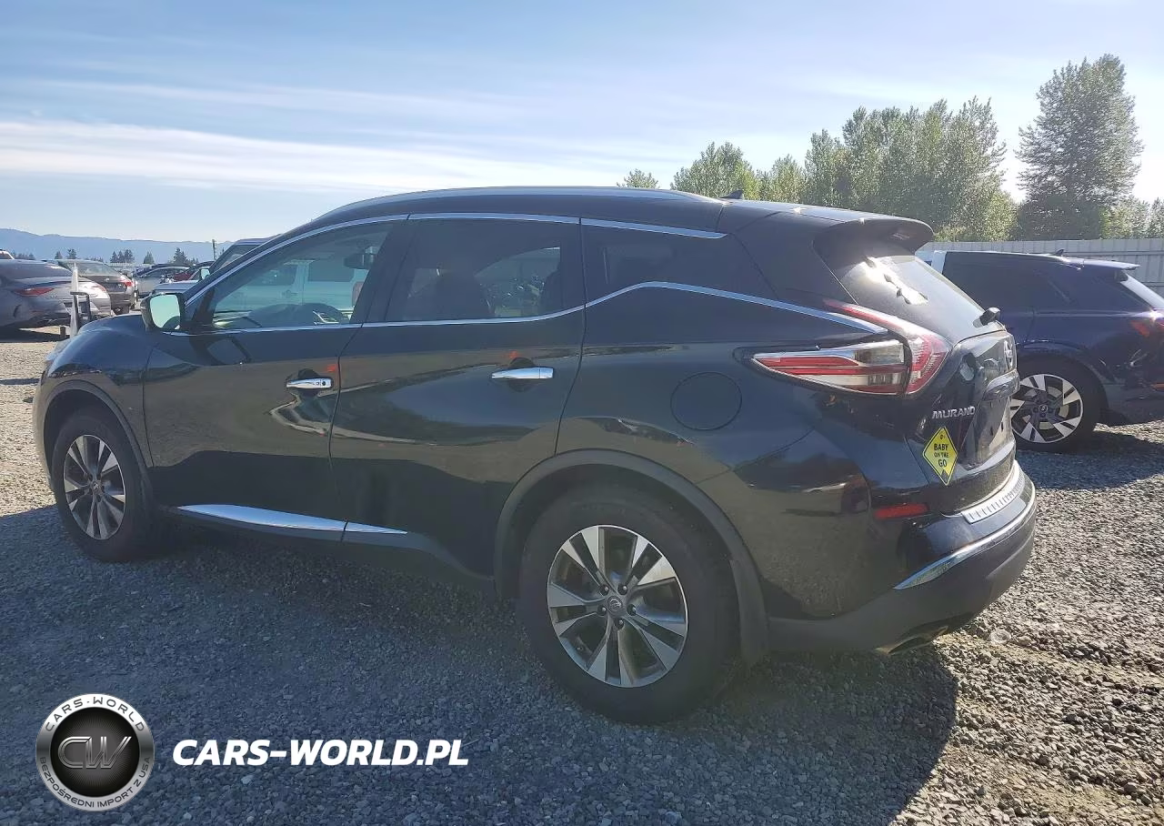 2015 Nissan Murano Sl VIN:5N1AZ2MH0FN233051 - 2