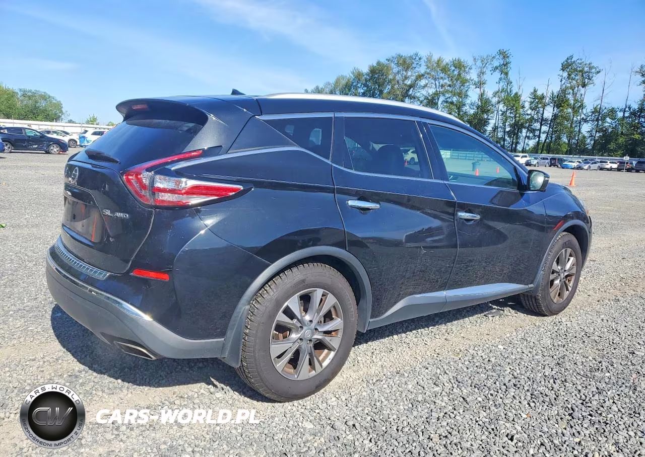 2015 Nissan Murano Sl VIN:5N1AZ2MH0FN233051 - 3