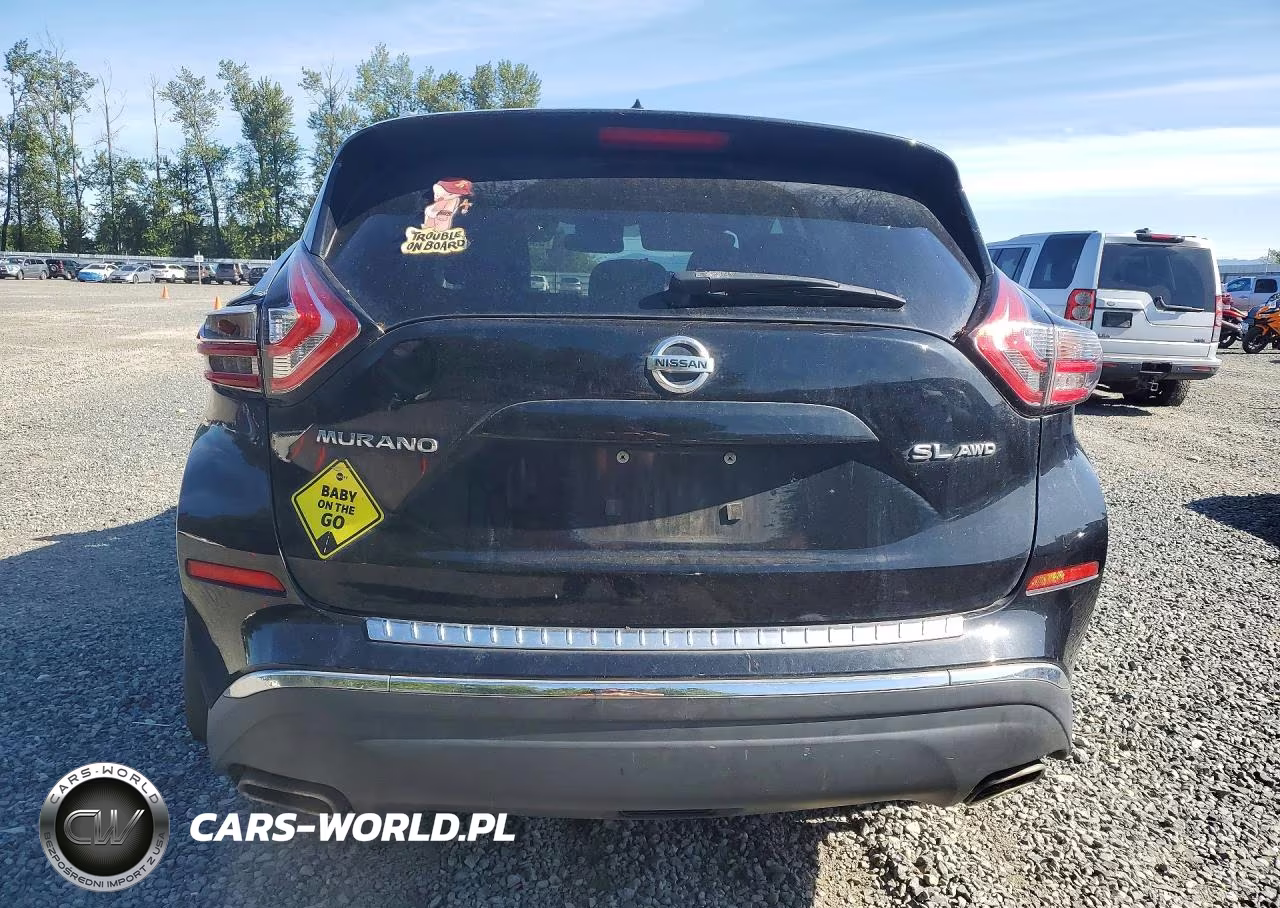 2015 Nissan Murano Sl VIN:5N1AZ2MH0FN233051 - 6