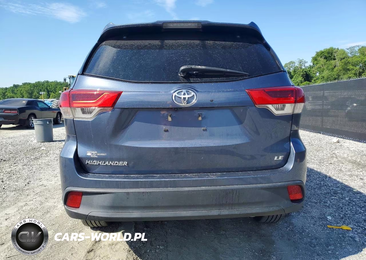 2019 Toyota Highlander Le VIN:5TDZZRFH5KS347290 - 6