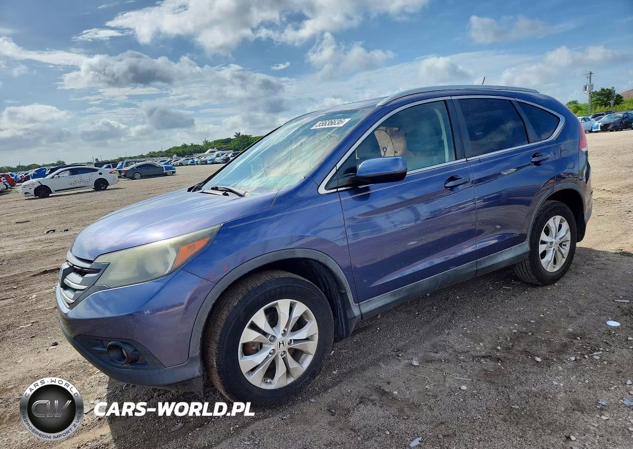 2013 Honda Cr-V Exl VIN:2HKRM3H78DH505369 - 1
