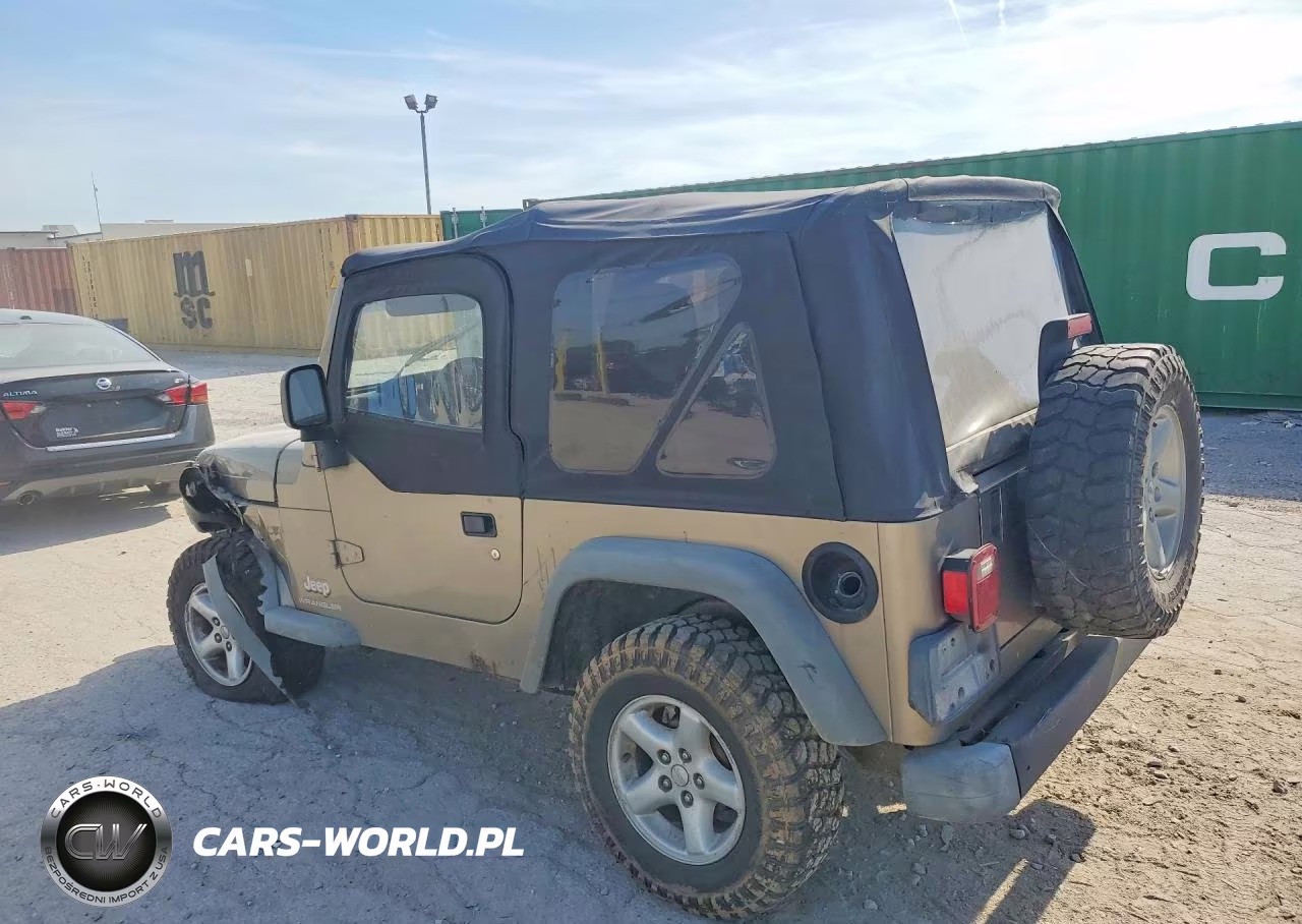 2003 Jeep Wrangler - Tj Se VIN:1J4FA29153P325361 - 2
