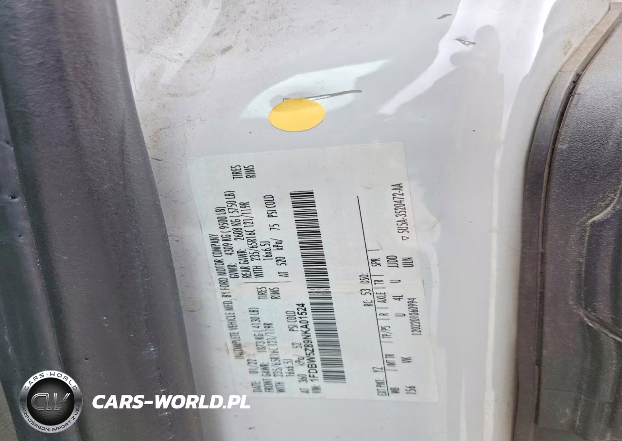 2023 Ford Transit Delivery Truck VIN:1FDBW5Z89NKA01524 - 12