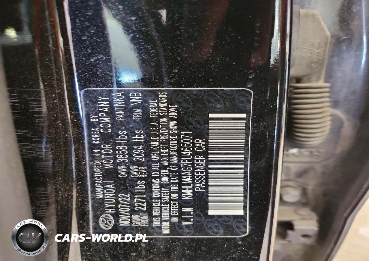 2023 Hyundai Elantra Sel VIN:KMHLM4AG7PU465071 - 12