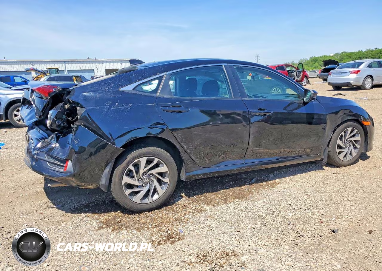 2018 Honda Civic Ex VIN:2HGFC2F71JH601322 - 3