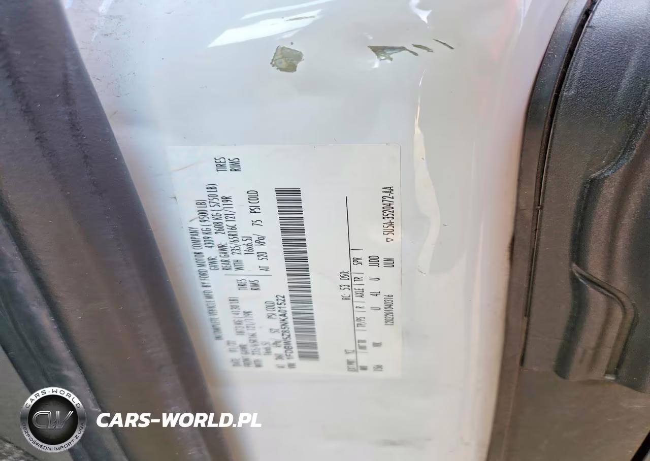 2022 Ford Transit Delivery Truck VIN:1FDBW5Z85NKA01522 - 12