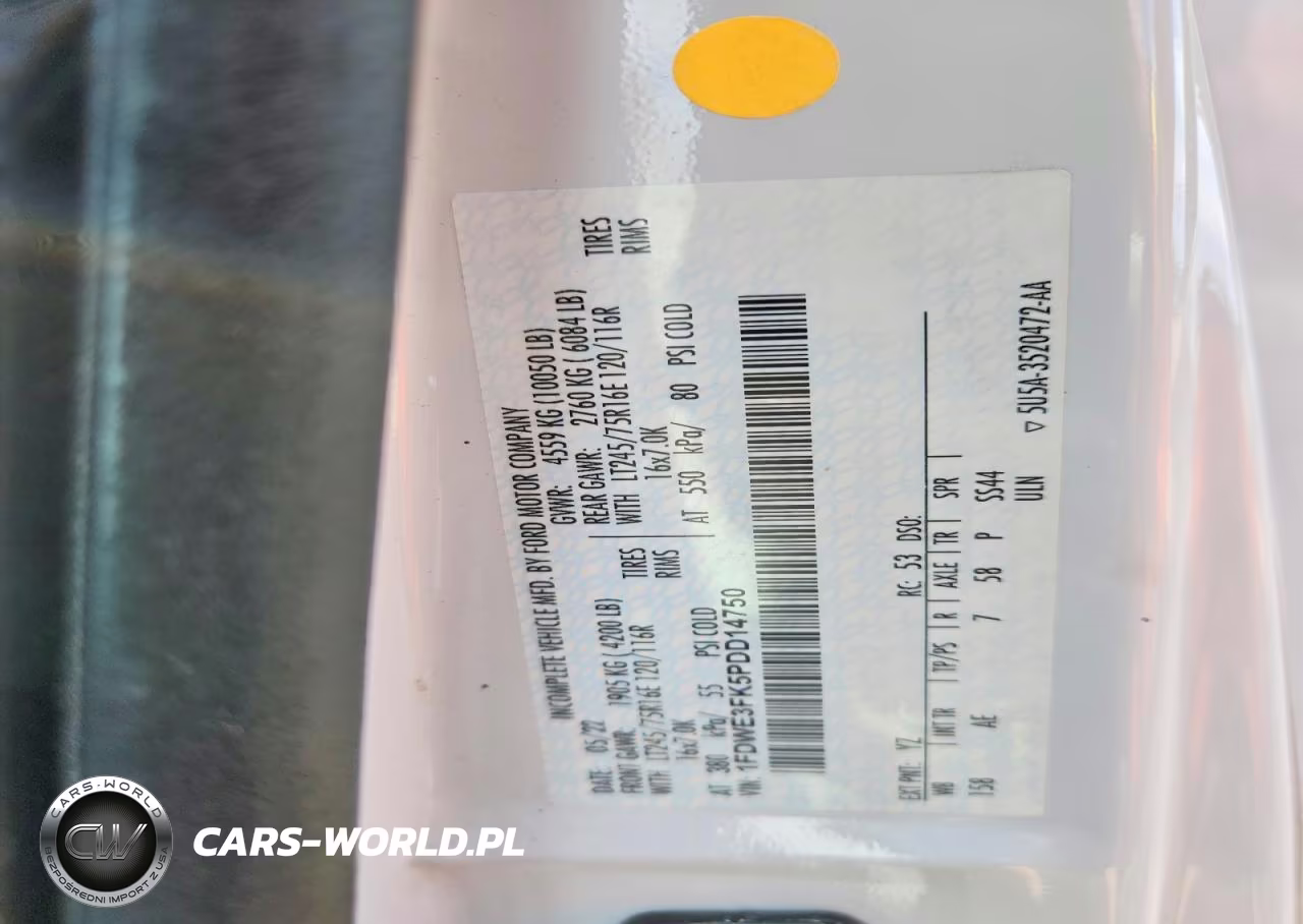 2023 Ford E350 Refrigerated Box Truck VIN:1FDWE3FK5PDD14750 - 13