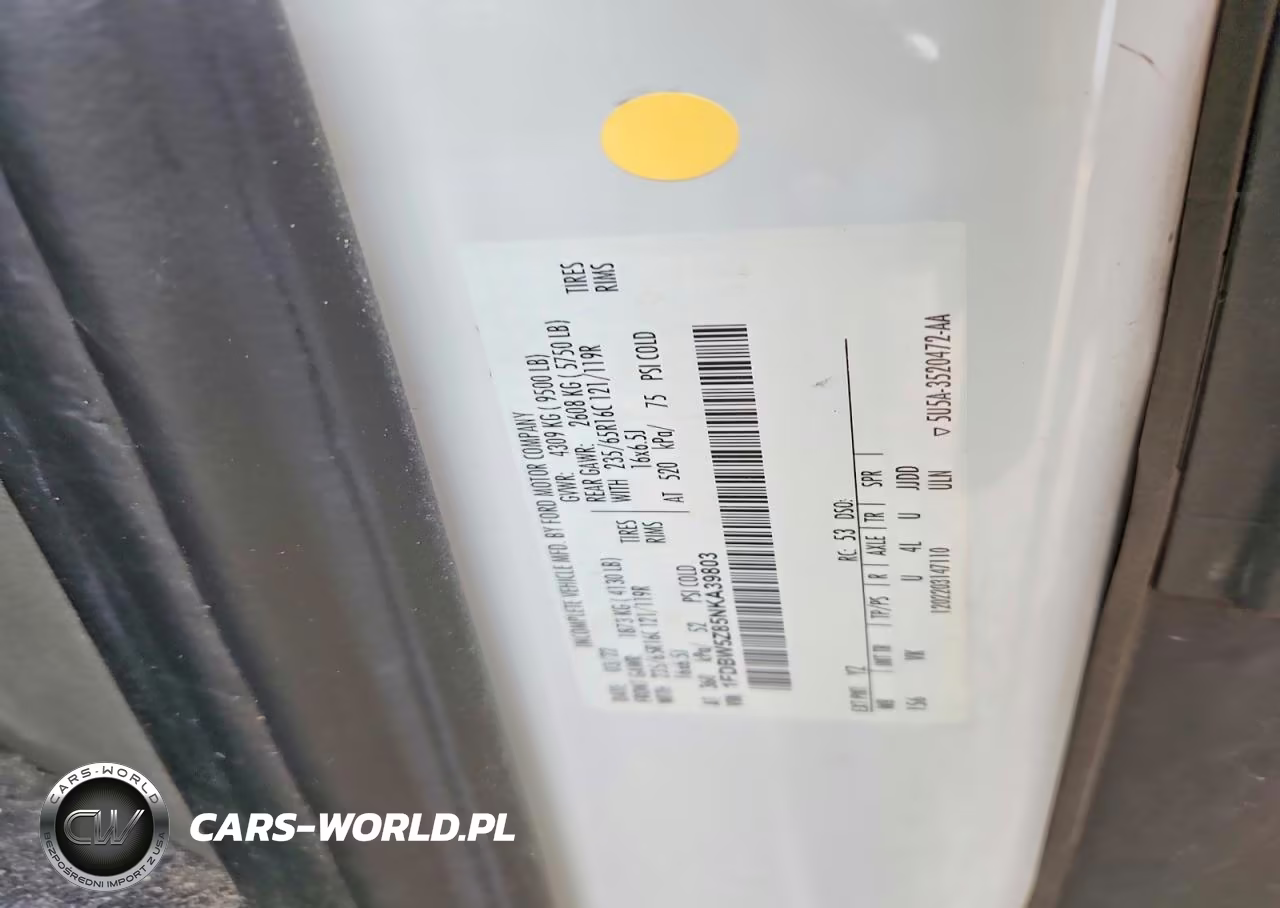 2022 Ford Transit 350 Delivery Truck VIN:1FDBW5Z85NKA39803 - 12
