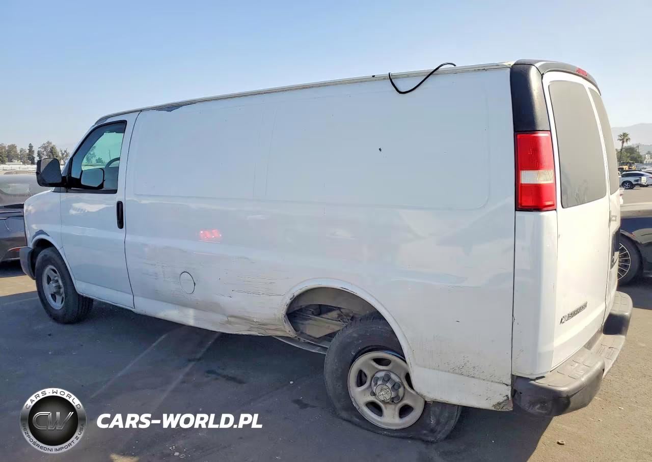 2007 Chevrolet Express 1500 Delivery Van VIN:1GCFG15X371125953 - 2