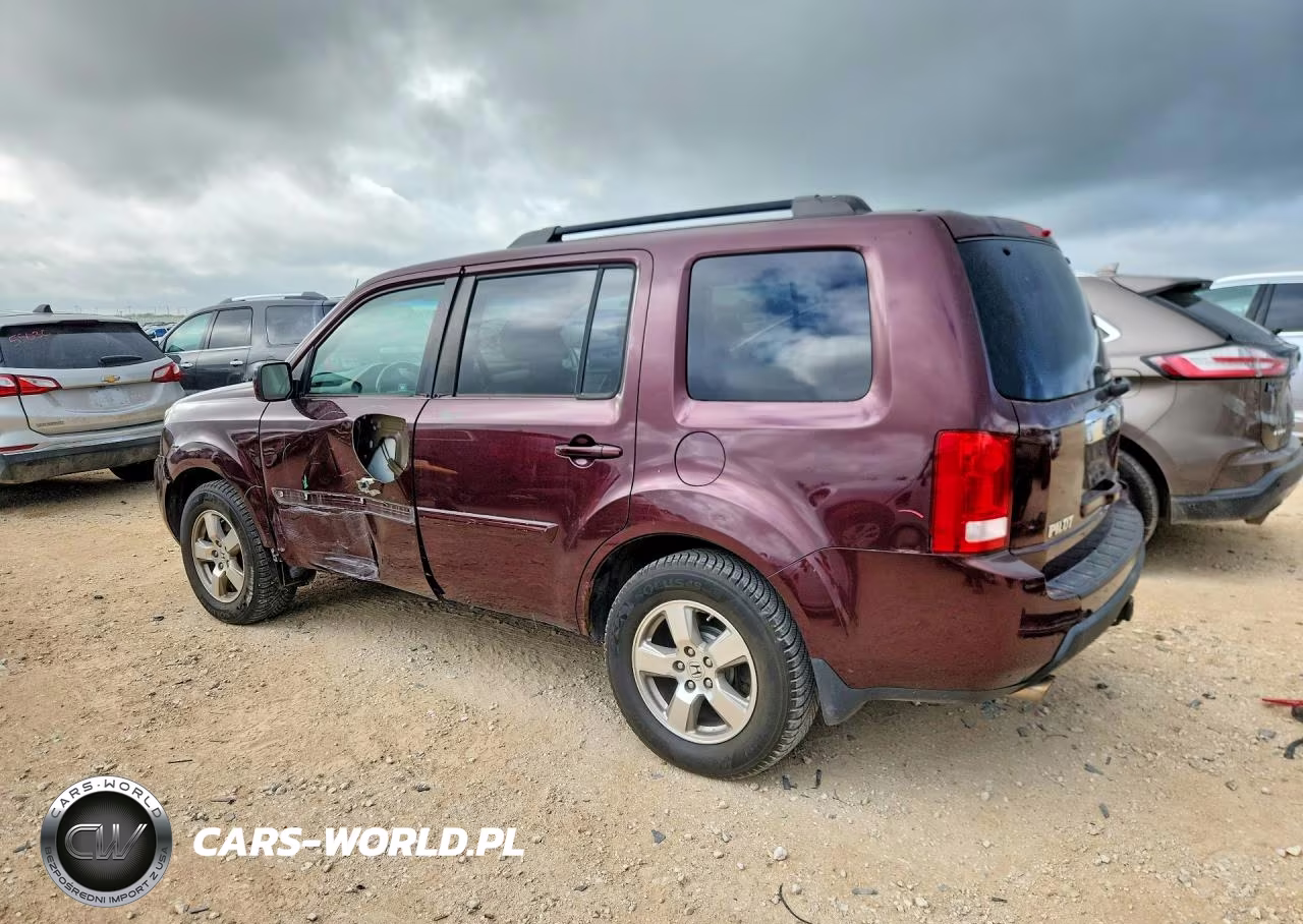 2010 Honda Pilot Exl VIN:5FNYF4H63AB014849 - 2