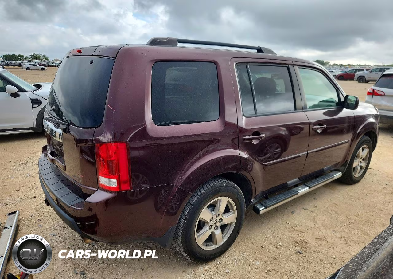 2010 Honda Pilot Exl VIN:5FNYF4H63AB014849 - 3