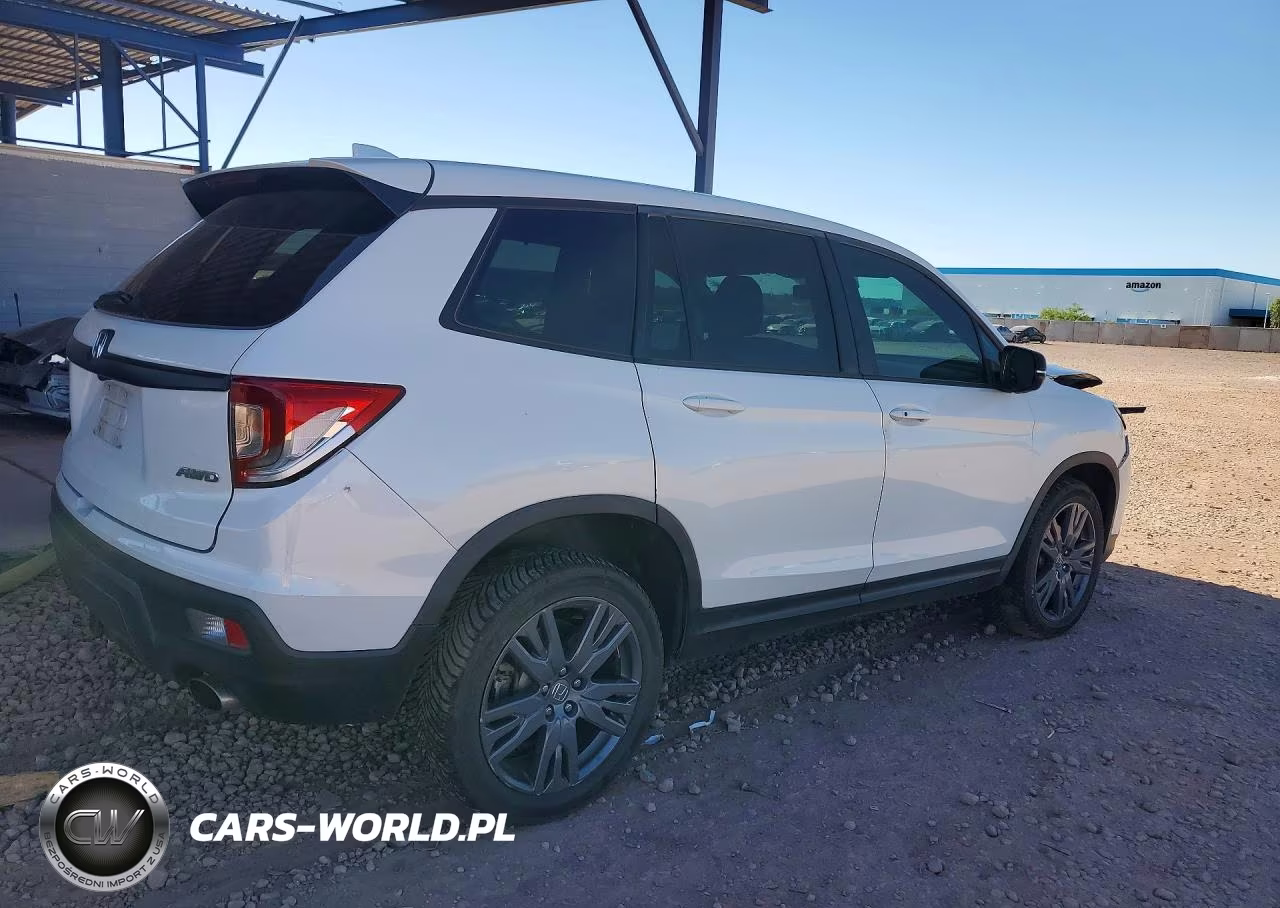 2021 Honda Passport Exl VIN:5FNYF8H55MB011048 - 3