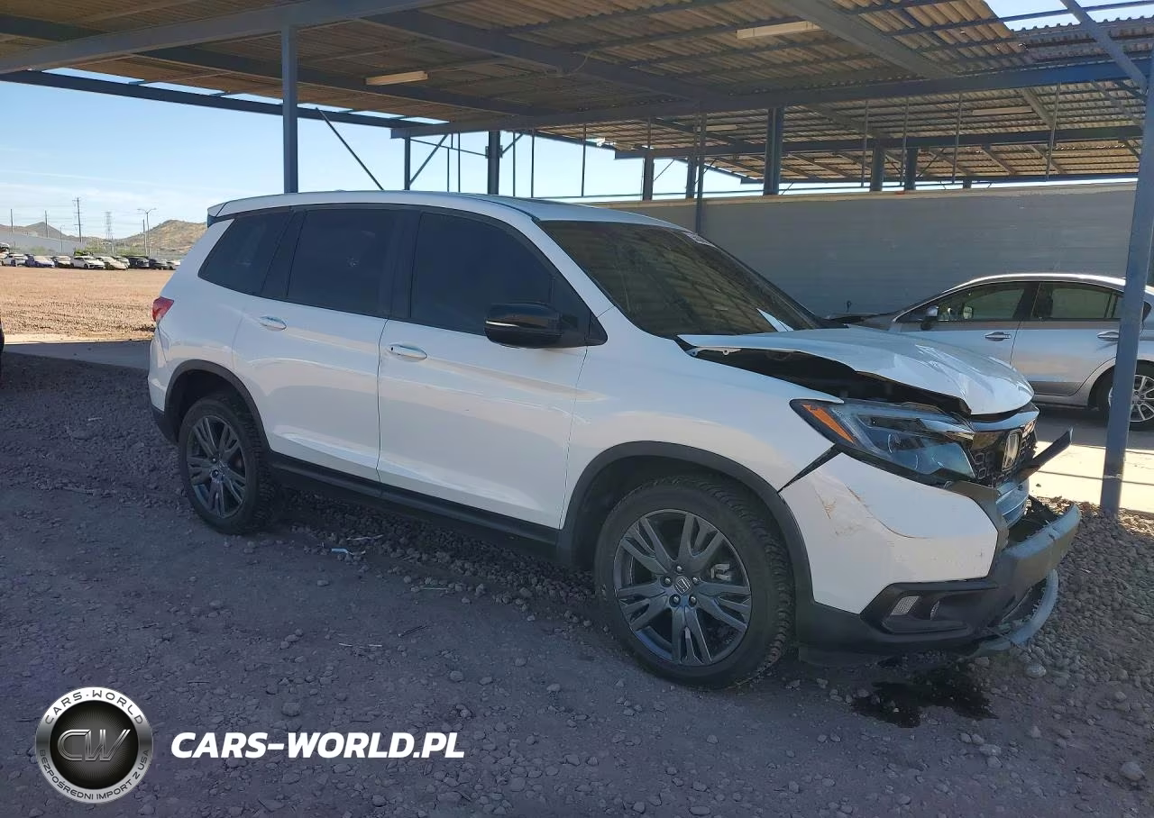 2021 Honda Passport Exl VIN:5FNYF8H55MB011048 - 4