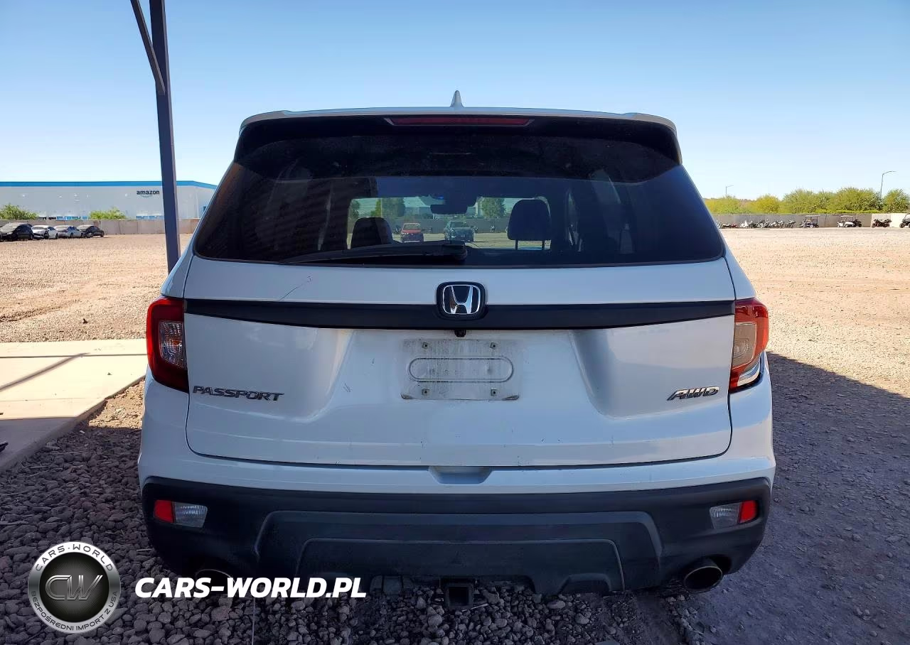 2021 Honda Passport Exl VIN:5FNYF8H55MB011048 - 6