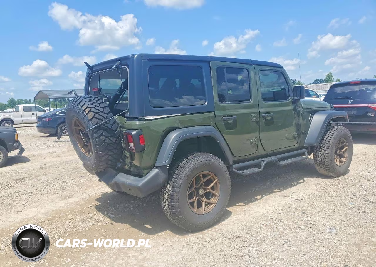 2021 Jeep Wrangler Unlimited Sport VIN:1C4HJXDN7MW715021 - 3