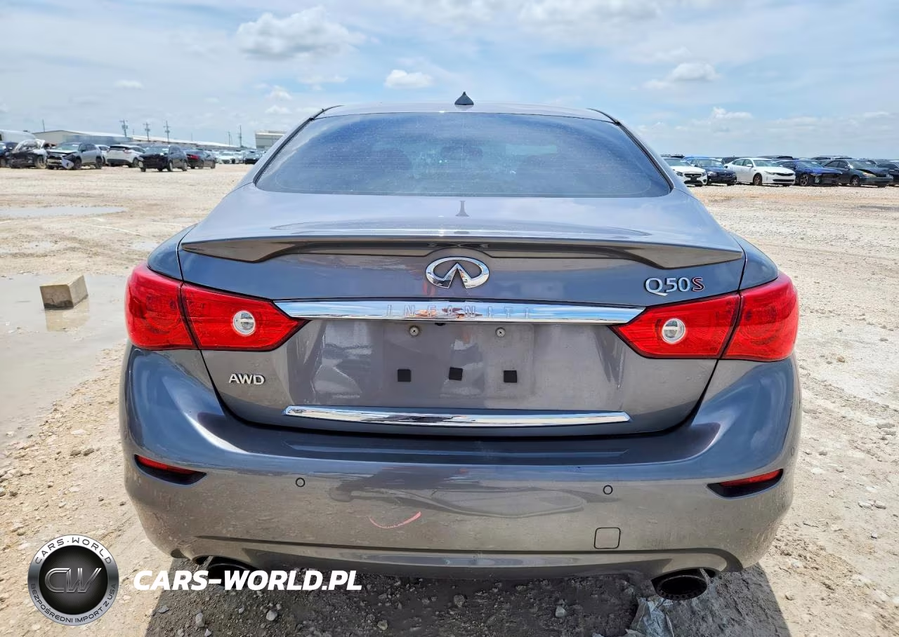 2016 Infiniti Q50 Red Sport 400 VIN:JN1FV7AR7GM450882 - 6