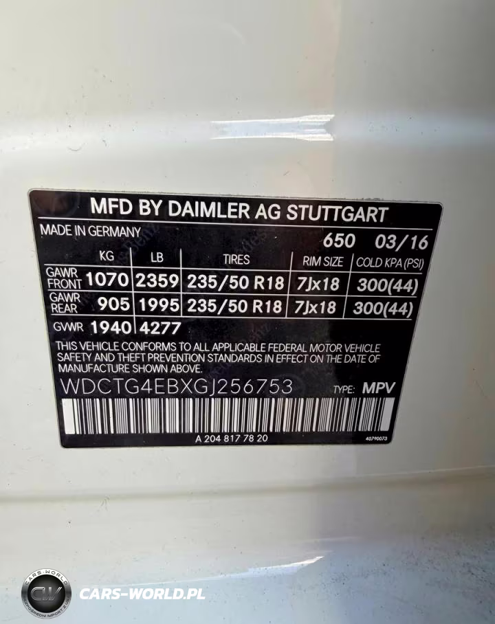 2016 Mercedes-Benz Gla 250 VIN:WDCTG4EBXGJ256753 - 10